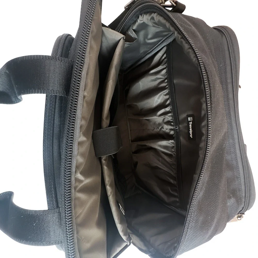 Travelpro Briefcase Laptop Bag Black Ballistic Nylon‎ One Size